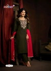 Naaz By Meher Vertican Shimmer Kurti With Bottom Dupatta Wholesalers In Surat